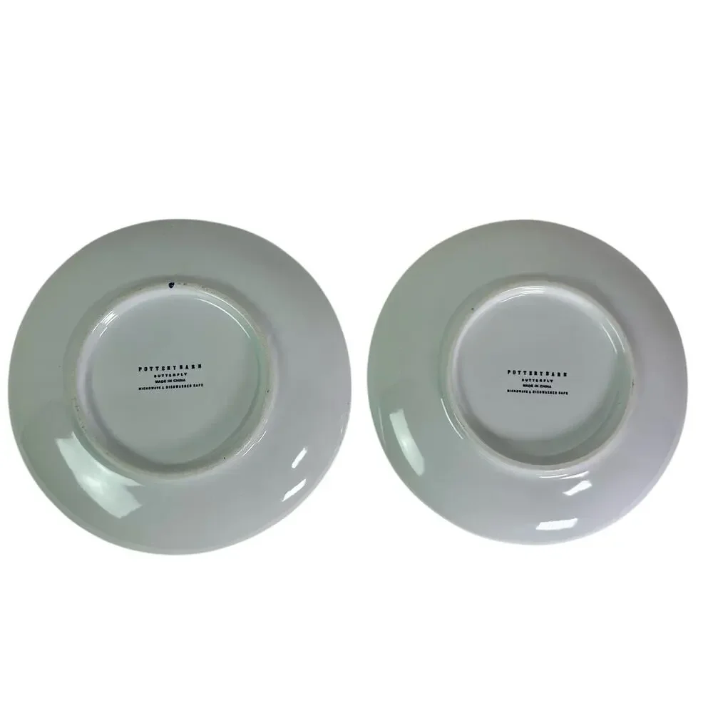 Pottery Barn Set 2 Butterfly 8